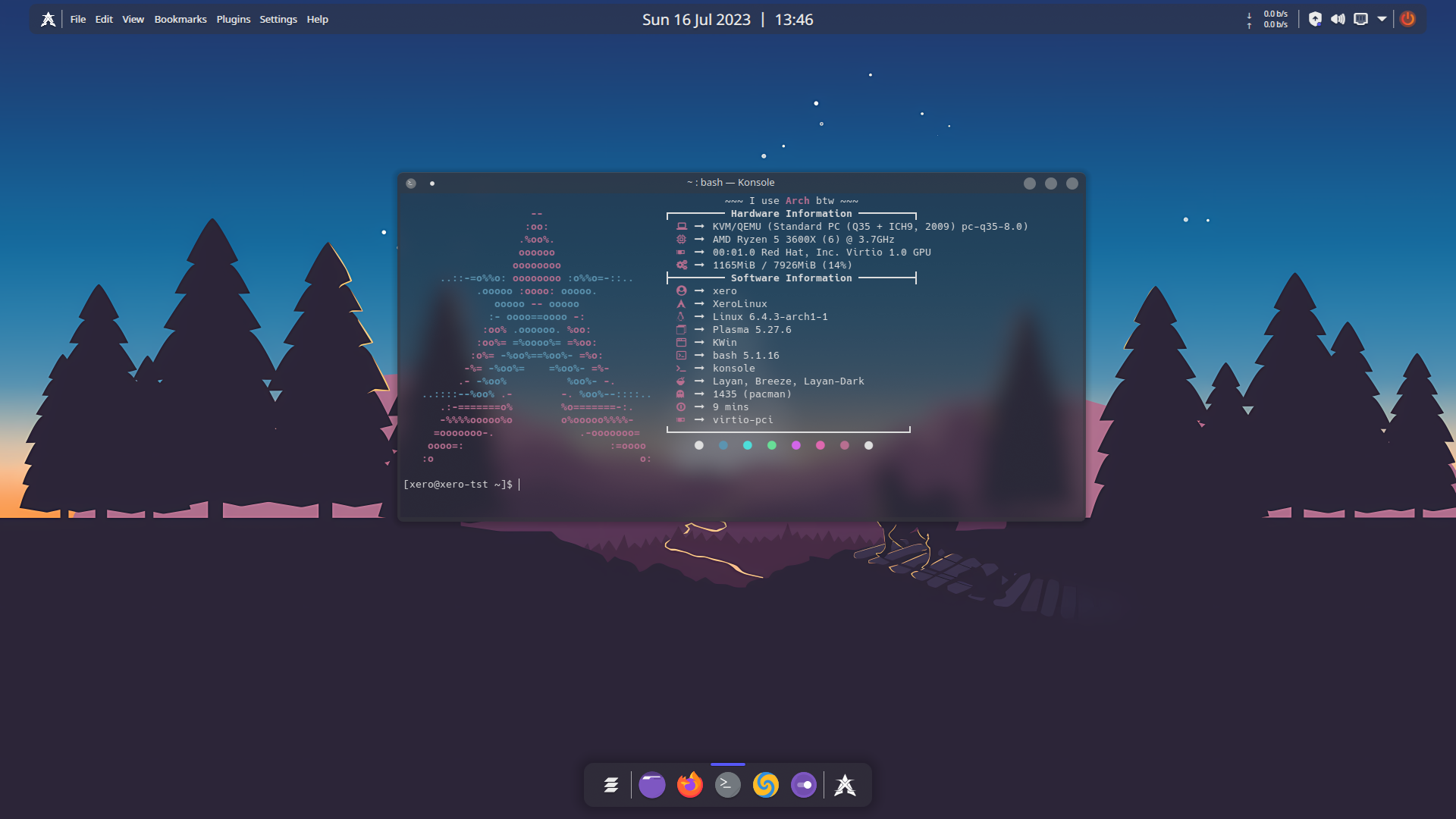 zen linux setup