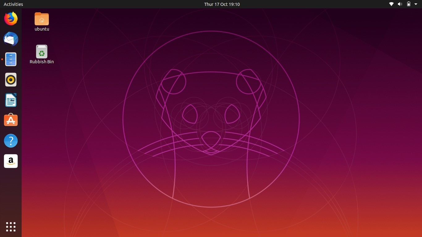 default Ubuntu system